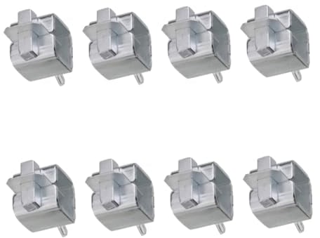 8 PCs Butt Schweißklemme Autokörperplatte Klemmen Schmetterlingsform-Clipblech Ausrichtung Positionierer Gerade Schweißblech Auto Autotürhaut Hauttafel