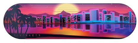 Contract 5 Skateboard Deck Long-Beach (7.5)