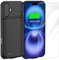 FLSTOR Akkuhülle für iPhone 16, 7000 mAh, tragbar, wiederaufladbar, kompatibel mit iPhone 16 (6,1 Zoll), mit Displayschutzfolie, Schwarz