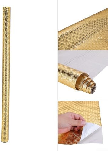 Adhesivo de pared de PVC resistente al desgarro para cocinas, cajones y armarios (moneda)