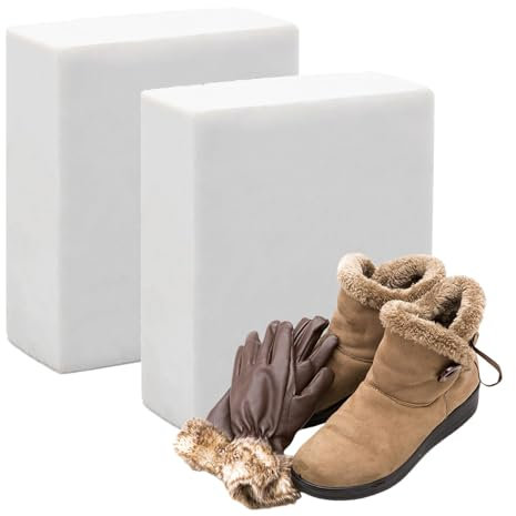 2 Stück Wildleder Radiergummi, Suede Shoe Cleaner, Schmutzradierer Schuhe, Wildleder Reiniger, Nubukleder Reiniger, Rauleder Reiniger, Veloursleder Reiniger, für Schuhe, Taschen, Polster-Weiß