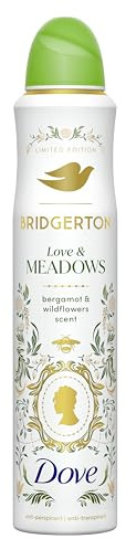 Dove Deodorante Spray Advanced Care Bridgerton Love Meadows, Limited Edition, Protezione 72 Ore Sudore e Odori, con Pro-Ceramide Technology, Fragranza Bergamotto e Fiori di Campo, 6 Pezzi da 200 ml