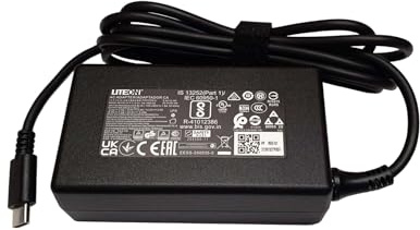 Liteon Compatible with PA-1650-58 Power Adapter Mains Charger 65W UBS-C Type