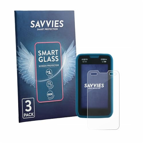 Savvies 3 Stück Panzer Schutz Glas für Softing IT Networks LinkXpert M3 9H Schutzfolie HD, Blasenfrei, Anti-Fingerabdruck, Stoßfest, Displayschutz