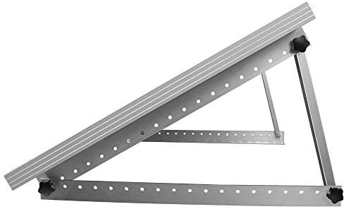 Renogy Soportes de Panel Solar Ajustables de 71 cm, con Patas inclinadas Plegables en Cualquier Superficie Plana para Autocaravana, Techo, Barco, Todos los Sistemas sin Red