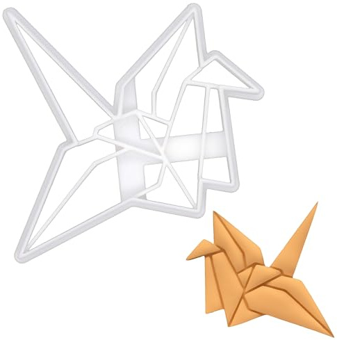 Origami-Kranich Ausstechform, 1 Teil, Bakerlogy