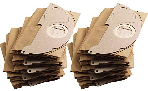 2 x KÄRCHER 6.904-322.0 Papierfilterbeutel 5 Stück
