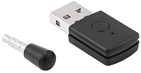 Yunir USB Wireless Adapter for PS4, Mini Bluetooth 4.0 Dongle Receiver and Transmitters with 10M Transmission Range for 4