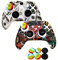 Silikon-Schutzhülle für Xbox Series X/S Controller, Gummi-Schutz für Xbox Series X/S (6 Daumen-Joystick-Griffe) (Serie X/S-3), 2 Stück