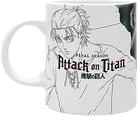 ABYSTYLE ATTACK ON TITAN Taza S4 Key Art