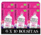 Cupper Bio Cold Water Infusers Blackcurrant & Echinacea, 6er Pack, 60 ungebleichte Teebeutel, umweltfreundlich, fair gehandelt (Cold Brew Tea, Kalter Tee)