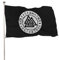 Dekorative Gartenflagge, Hofbanner, Valknut Odin Wikinger Runen Druck, Urlaub, Willkommensflagge, Rasen, hängende Dekoration, 90 x 150 cm