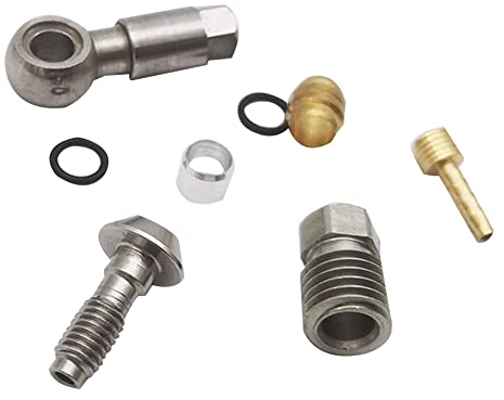 Sudemota Insert de raccord de Tuyau hydraulique pour vélo Banjo pour Accessoires de vélo MT4/MT6/MT8