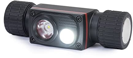 PNI Adventure F80 - Faro LED doble, 1000 lm, 6 W, 2200 mAh, IP68