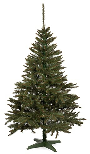 Moritz Weihnachtsbaum künstlich 180 cm Schnellaufbau Stecksystem Tannenbaum kaukasische Tanne Unecht naturgetreu mit Ständer