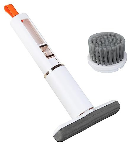 pologmase fregona portátil - trapeador para Espacios pequeños Self Squeeze - Limpieza absorción Agua Fuerte, fregona Ligera portátil con 2 Cabezales Cepillo