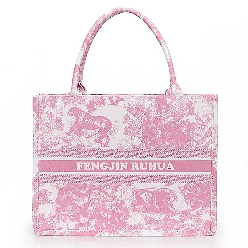 Modische große Luxus-Handtasche für Damen, aus Leder, Schultertaschen, mit Stickerei, Retro, exquisite Handtasche, B-Orange, Large, Tragetasche