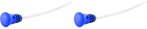 Lifeventure Travel Bottle Shower Ideal for Outdoor Sports, Camping, Hiking and Dogs, Works with Any 2 Litre Water Bottle, Blue, S (Pack of 2)