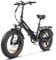 SAMEBIKE Electric Bike For Adults, 48V 13AH Removable Battery Folding Mountain Ebike Wtih High-speed Motor 20 * 4.0 inches Fat Tyre, 7 Speed Flywheels, LCD Display Instrument & NFC