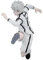 Blue Lock Figur Anime Seishiro Nagi Actionfigur Statue Modell PVC Skulptur Sammlerstück Schreibtisch-Dekoration Geschenk für Anime Fans 16CM