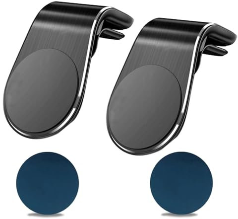 Soporte del Velocímetro de Salida aire del Automóvil, Soporte del Automóvil de 2 Soportes de Salida de Aire del Teléfono del Automóvil Soporte Magnético del Teléfono del Automóvil Soporte de Soporte