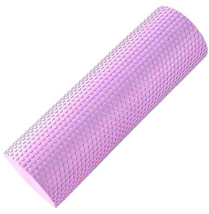 YXINAER Rouleau en Mousse for Massage Musculaire, Gymnastique, Yoga, Colonne de libération, Sport, Fitness, Lombaire Rouleau de Massage(Purple 60CM)