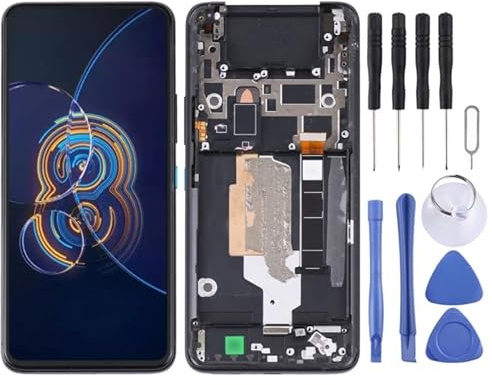 CWONCONGOIN Écran LCD pour téléphone portable ASUS Zenfone 8 Flip ZS672KS Digitizer Assemblée Complet avec cadre Pièce de réparation