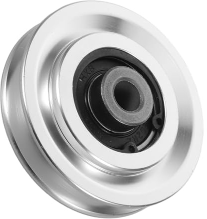 TOKIDNY Aluminiumlegierung Umlenkrolle Durchmesser Fitnessgeräte Zubehör Robust Geräuscharm Langlebig für Flaschenzug Krafttraining Seilzug Gym Pulley System