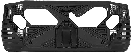 Gucagle Handheld Console Protective Case Cover TPU Protective Case with Kickstand for Rog Ally Black