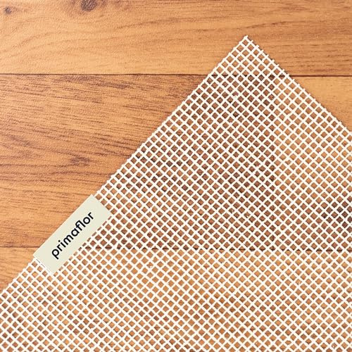 Primaflor Teppichunterlage Natur Stop Plus | 80 x 150 cm | Creme | Für geölte und versiegelte Böden; rutschhemmend, TÜV-geprüft, weichmacherfrei, zuschneidbar und für Fußbodenheizung geeignet