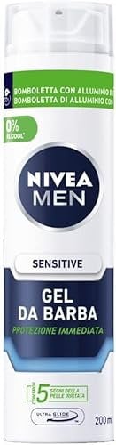 Nivea Men Gel Da Barba Sensitive Protezione Immediata 200ml