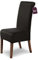 SCHEFFLER-Home Stuhlhussen Stretch Marie/Stuhlhussen Braun 6er Set/elastische Stuhlabdeckungen mit Fleckenschutz/Stuhlhussen Schwingstühle/Bezüge für Stuhl/Dehnbare Stuhlhussen elastisch