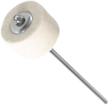 Fame Bass Drum Beater Pro, Weiß, Professioneller Beater für Bass Drum Pedale, Kontrolliertes Spielgefühl, Dynamische Kontrolle