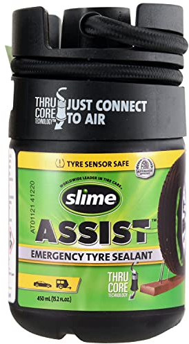 Slime 10188-51 Sigillante Pneumatici Antiforatura, Assist, Riparazione di Emergenza per Veicoli Stradali, per Autocarri/SUV, Non Tossico, Ecologico