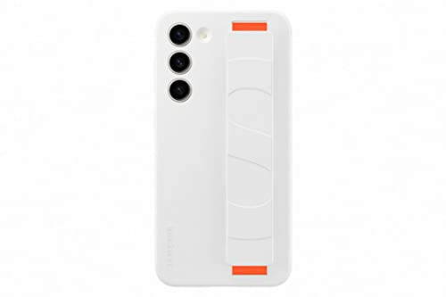 Diamond+ Silicone Grip Case White