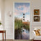 VIRANDA Türtapete Selbstklebend TürPoster - LEUCHTTURM - Türaufkleber 3D Türfolie 86x200cm