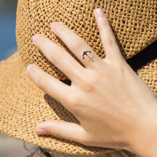 MyJagua Tattoo • Anker | 1-2 Wochen Tattoo | Auf Pflanzenbasis | Hautverträglich | Wasserfest | Neue Tattoo Technologie | Kein Klebe Tattoo