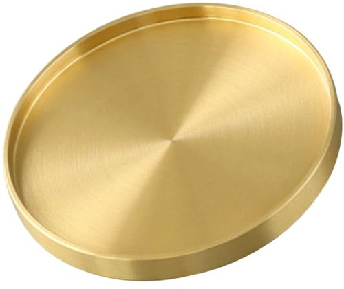 Kupfer-Getränke-Untersetzer, Kupfer-Untersetzer, Messing, goldenes Zubehör, Kaffeetassen-Untersetzer