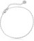 Filigranes Damen Armband aus Edelstahl • Silber Gold Rosé • Minimalistisches Armband • Armbänder für Frauen • Silberschmuck Gold-Schmuck • Feine Cuban Link Chain Armkette (Zopf Design Silber)