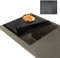 WestCH 52 x 61cm Tappetino Protettivo per Piano Cottura a Induzione, Tappetino Induzione Riutilizzabile Tappetino per Piano Induzione multifunzionale in Silicone Antiscivolo Antigraffio（Maglia Nera）
