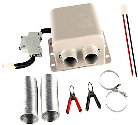 Beatifufu Riscaldatore Sbrinatore Auto Alta Potenza Caldo Design Intuitivo Risparmio Energetico Basso Rumore Sicuro Affidabile Batteria Riscaldamento Rapido Plug Play