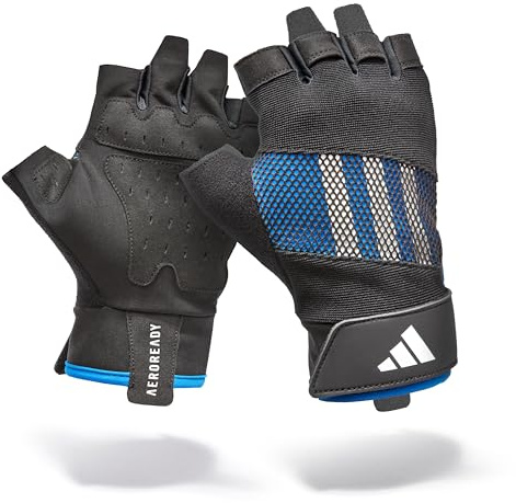 adidas Performance Training Gloves - Blue - XS
