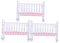 ERINGOGO 3pcs Doll Cradle Model Toy Simulation Cradle Plaything for Boys and Girls Safe Fun Role-playing Accessory Develop Creativity Imagination for Pretend Play