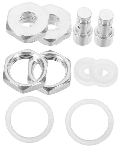 BESTYASH Pressure Cooker Float Valve and Sealer Replacement Parts Set Silicone Sealing Rings and Float Valve Stem Accessories Universal Cooker Components for Kitchen Pressure Pots 10pcs Kit