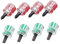 SHINEOFI 8pcs Mini Screwdriver Set for Repair Stubby Short Handle Small Flat and Cross Screwdrivers for Narrow Spaces and Electronics