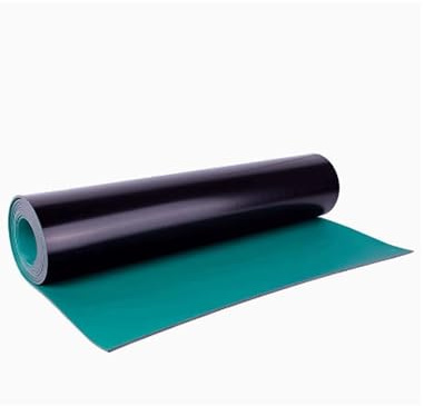 BTYQKZVPM Antistatische Unterlage für Werkbank, antistatisch, grün, aus Gummi, mehrere Größen (40 x 120 x 0,2 cm)
