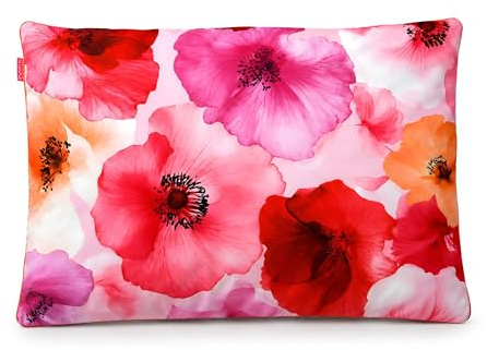 colourliving Outdoor Kissen 45x45 cm, wetterfestes Gartenkissen mit Designbezug, Zierkissen für Balkon & Terrasse, abnehmbar & waschbar – dekoratives Outdoor Sitzkissen (Poppy 40x60 cm)