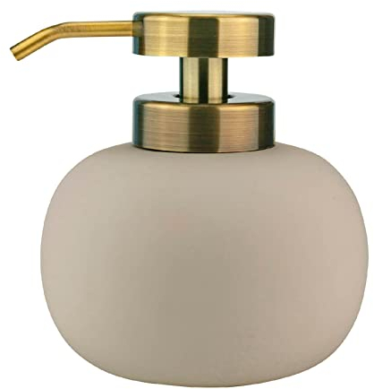 Mette Ditmer [W] Lotus Dispenser, Low, Ø11 x H13 cm, Sand