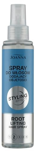 JOANNA Haar Volumen Spray 150 ml Styling Effect - Root Lifting Haarspray Damen und Männer - Spray Haare mit Kollagen und Vitamin PP
