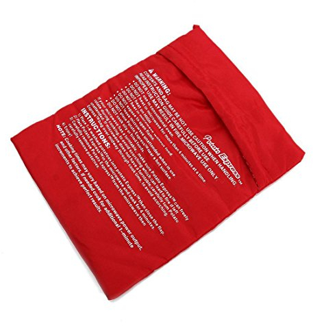 Bontannd Sac À Cuisinière Lavable Rouge À Four À Micro-Ondes Cuisson Cuisson Pomme De Cuisson Rapide Rapide (Cuire 4 Pommes De Terre À La Fois)